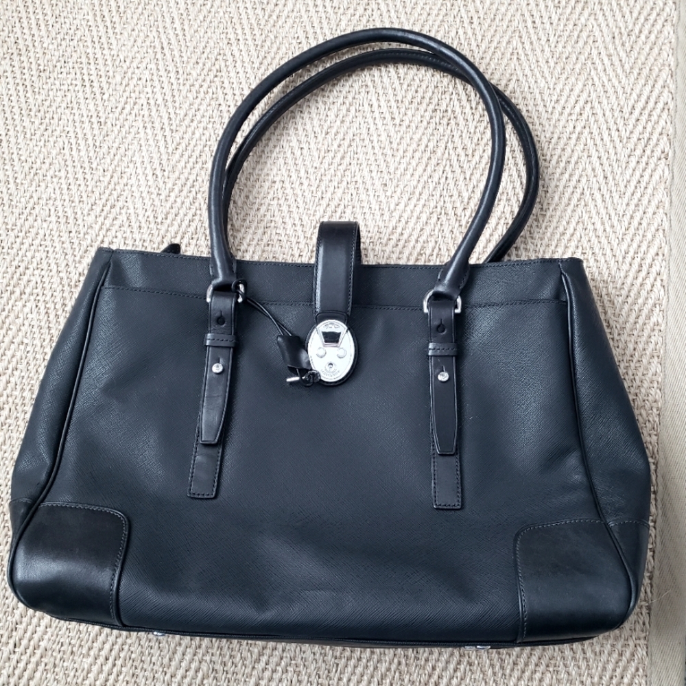 Business womens TUMI computer travel purse